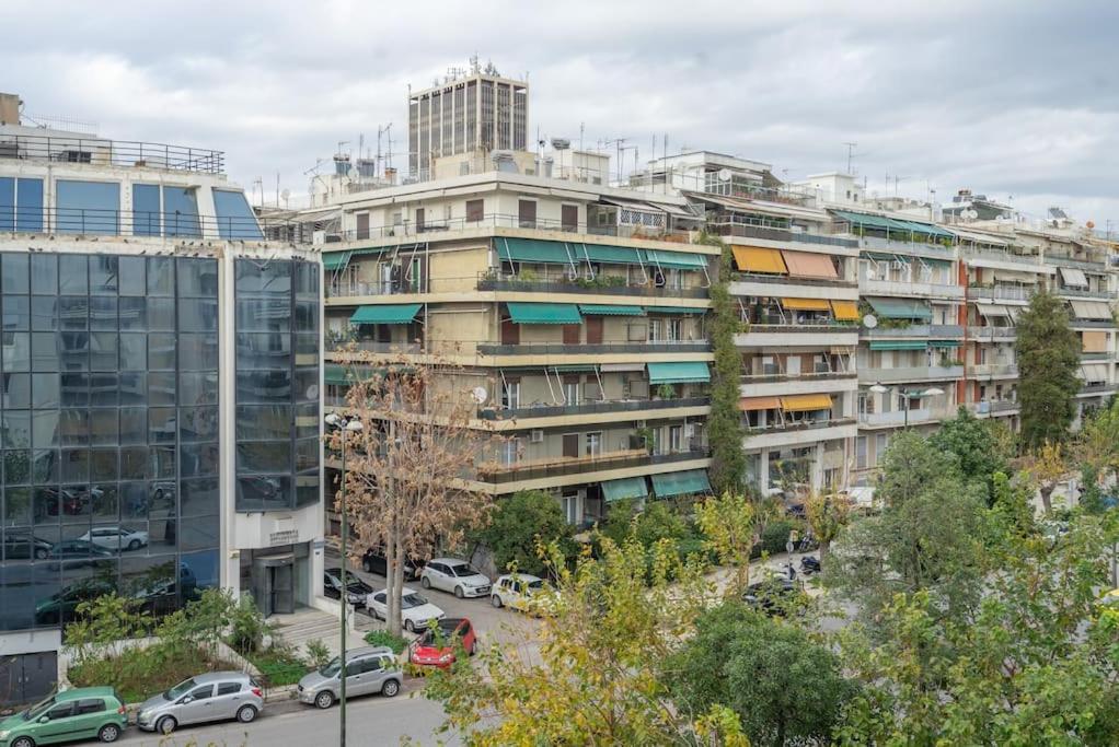 Modernised Athenian Apartment /W 2Br & 2Ba Zewnętrze zdjęcie